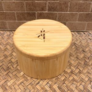 Kate McLeod Bamboo Round Storage Box